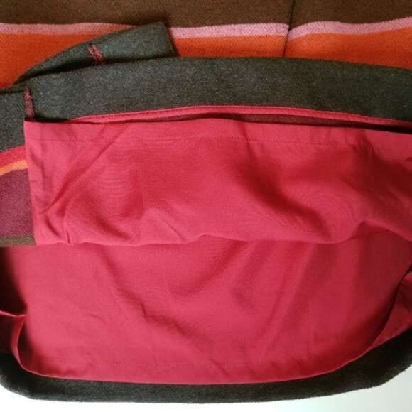 NWT Loft Striped A-Line Wrap Skirt - Picture 9 of 11